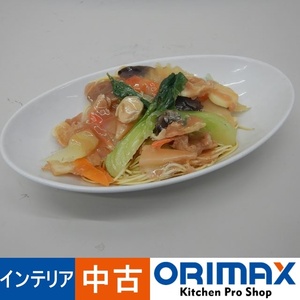 【中古】 A04079 食品サンプル　中華料理　あんかけ焼きそば 31cm 【店舗】【ディスプレイ用】【展示用】