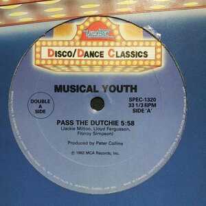 MUSICAL YOUTH / PASS THE DUTCHIE / THE GAP BAND / BURN RUBBER ON ME 