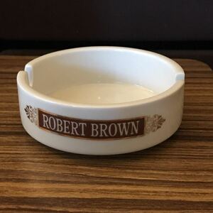 ロバートブラウン　ROBERT BROWN 　灰皿 アッシュトレイ 　陶器製　②