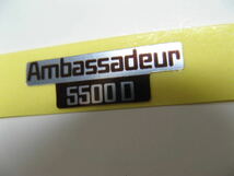 ABU(アブ)Ambassadeur 5500D 茶銀ステッカー リプロ アブ アンバサダー左サイド用 ④_画像2