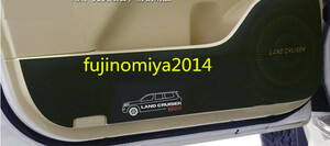 新品 トヨタ ランドクルーザー200 専用 フロント リア ドア キックマット 保護マット 3色可選