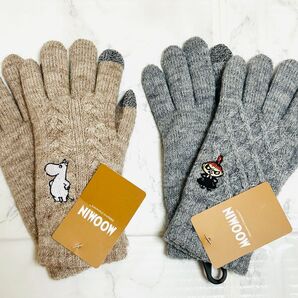 【ムーミン】手袋×2種類 スマホ対応 リトルミイ MOOMIN