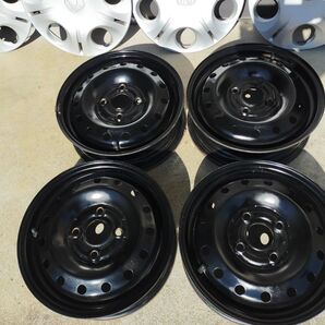 スチールホイール キャップ 4本セット ホンダ純正? 13インチ 4穴