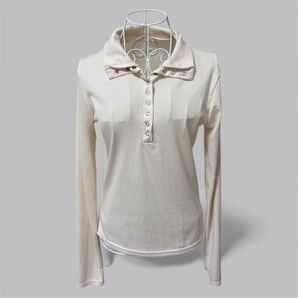 レディース 長袖カットソー ベージュ 韓国