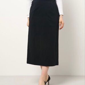 N.O.R.C by the line ストレッチIライン ロングスカート