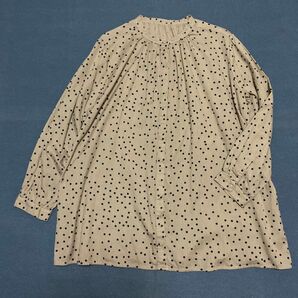 セルフサービス ドット柄 長袖シャツ