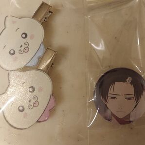 (ご購入前に説明文読んでください)光が死んだ夏ヘアクリップ&バッジ