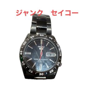 SEIKO 5 自動巻き 腕時計 WATER 50M RESIST 21 JEWELS ジャンク セイコー中古腕時計 稼働品