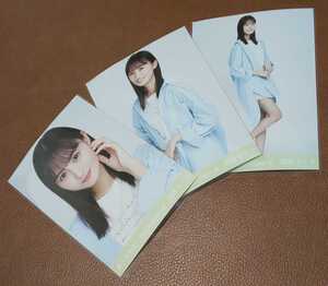 乃木坂46 遠藤さくら カラーオンカラー Web限定 生写真 3種 2020.September-Ⅲ コンプ
