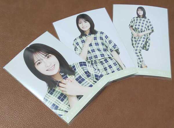 乃木坂46 清宮レイ カラーオンカラー Web限定 生写真 3種 2020.September-Ⅲ コンプ