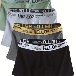 ①【格安6枚セットボクサーブリーフ】Мサイズ72〜74cm ♪安心裏地付^_^ 前閉じ スタイリッシュ