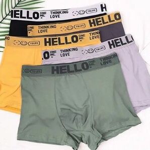 PC-5u【ボクサーブリーフ5枚セット】Мサイズ72〜74cm ♪安心裏地付^_^ 前閉じ スタイリッシュ 通気性 無地