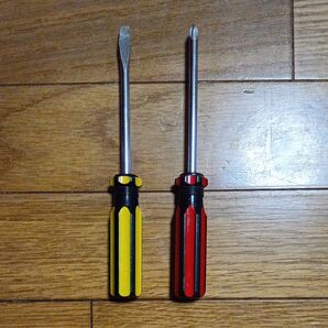 ドライバー 2本セット プラスドライバー マイナスドライバー 工具