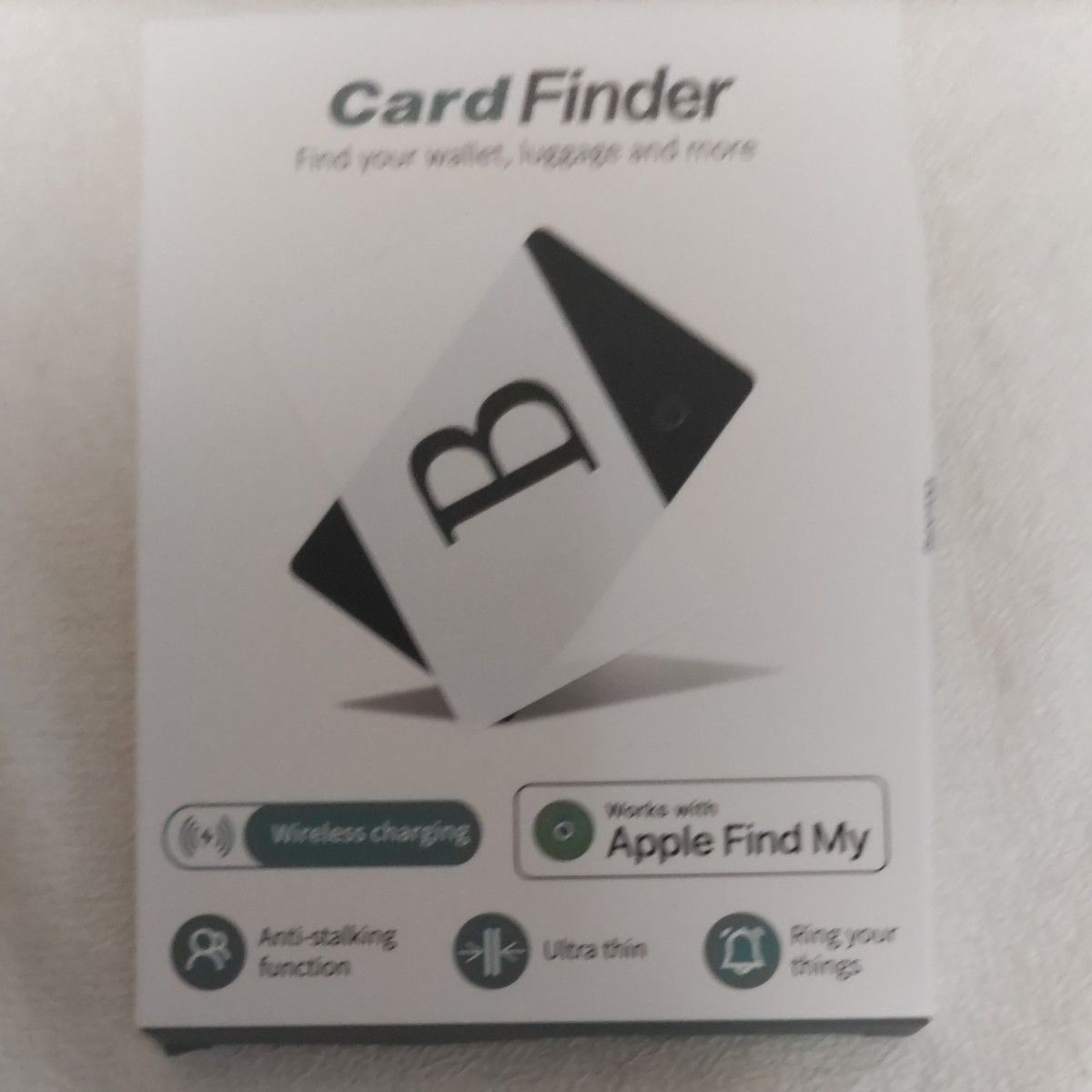 Card Finder Apple Find My対応 カード型紛失防止タグ 未使用
