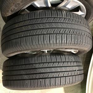 引取限定 GOOD YEAR 225／55R18 タイヤ ホイール付