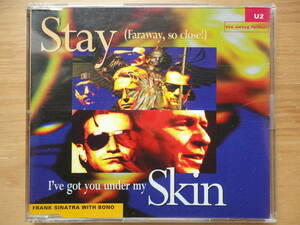 ●SINGLE CD 美品 UK盤 U2 / STAY (FARAWAY, SO CLOSE !) ◎ FRANK SINATRA with BONO / I'VE GOT YOU UNDER MY SKIN ◎ LEMON 個人所蔵 ●