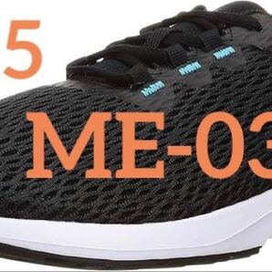 新品ミズノウォーキングシューズME-03 26.5cm 3E ブラックレインボー
