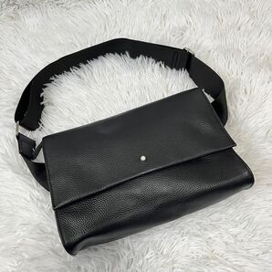 本日削除!!ear PAPILLONNER イアパピヨネ ワイドテープ ショルダーバッグ ボディバッグ ホワイトストーン 希少