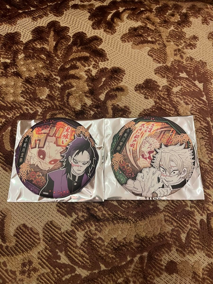 鬼滅の刃ジャンプショップ限定2022年名場面ジオラマフィギュア缶バッジ