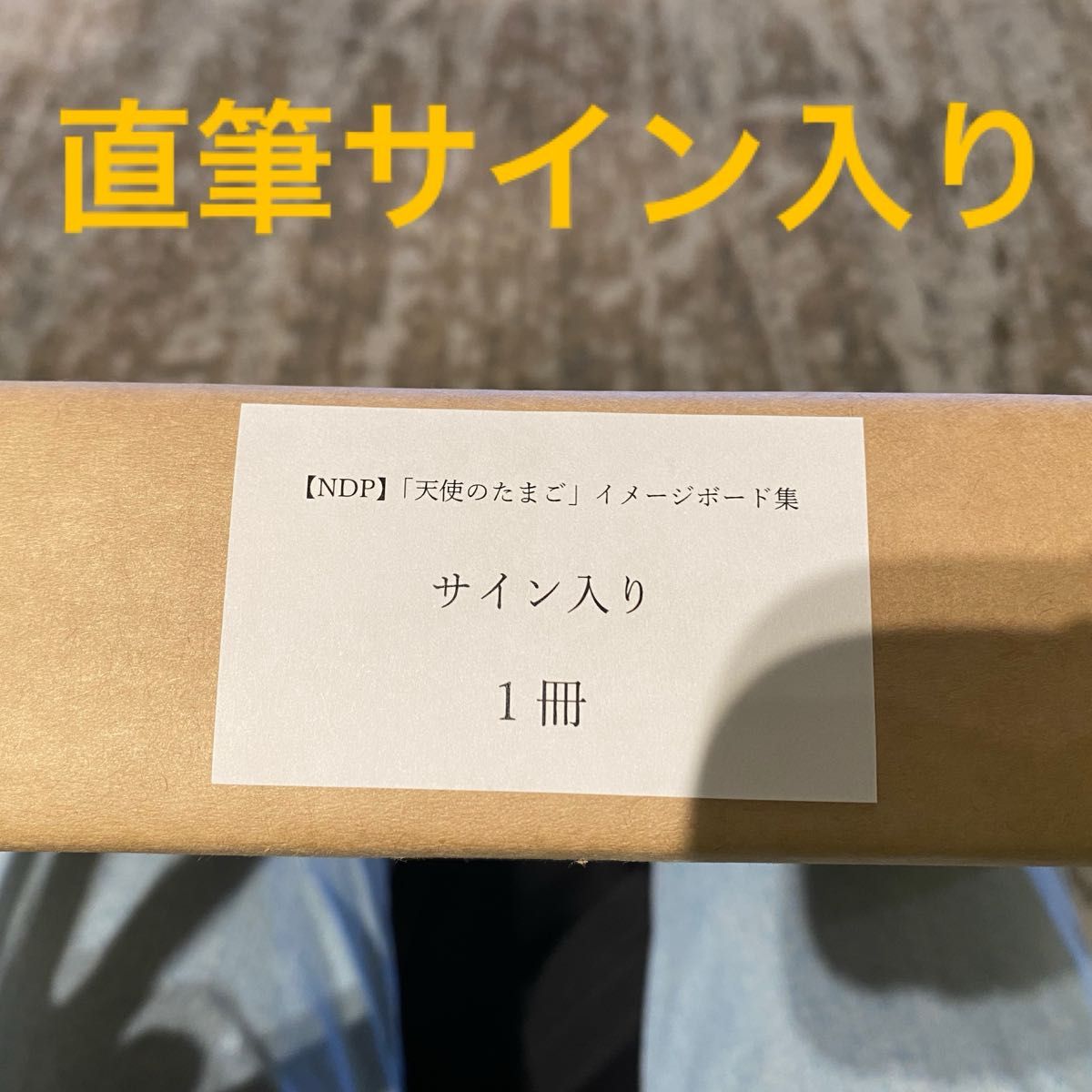 天野喜孝サイン入り天使のたまご イメージボード集。100部限定販売。天野喜孝サイン入り