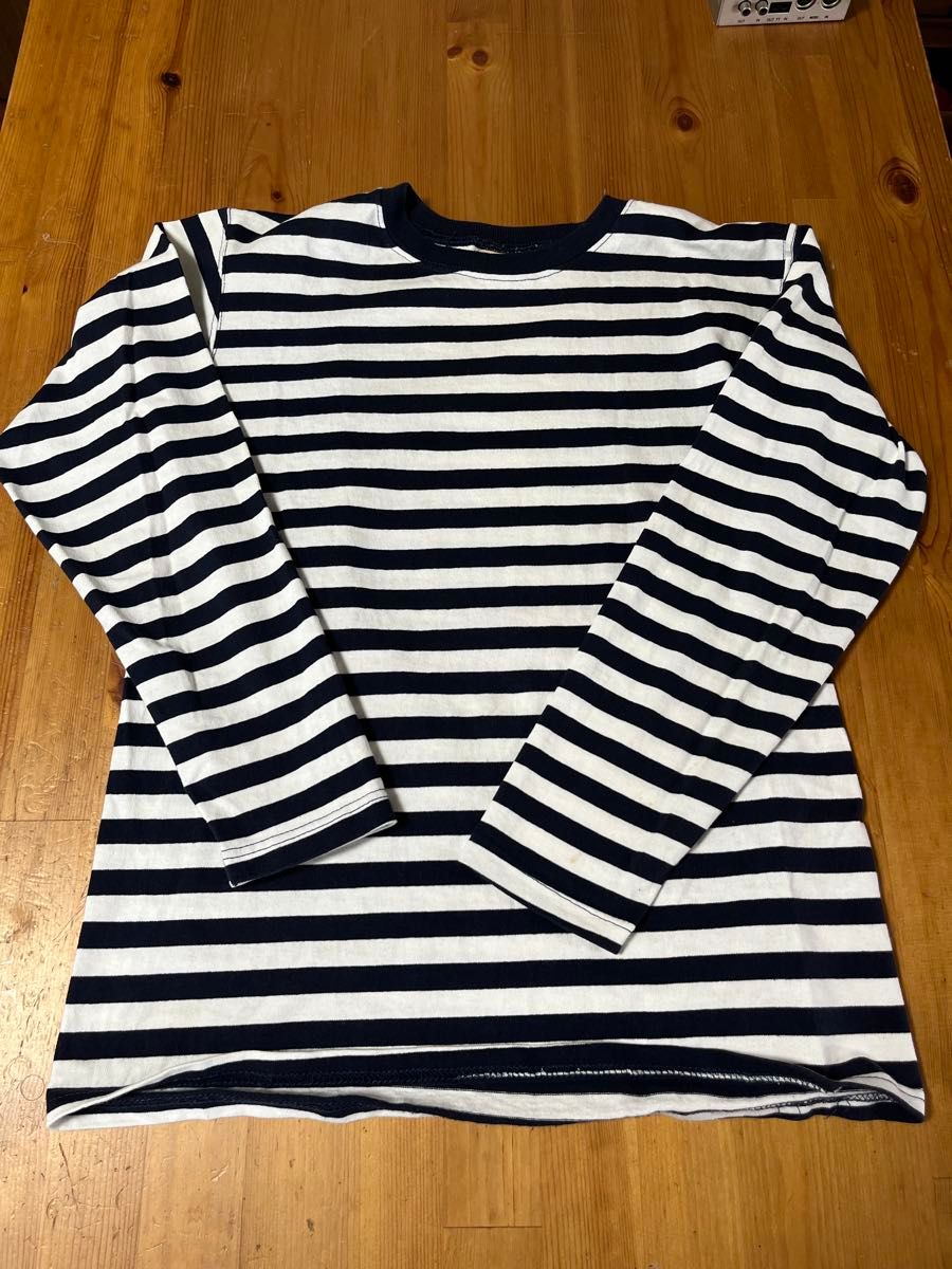 Goodwear ストライプ 長袖カットソー Sサイズボーダーカットソー 長袖 