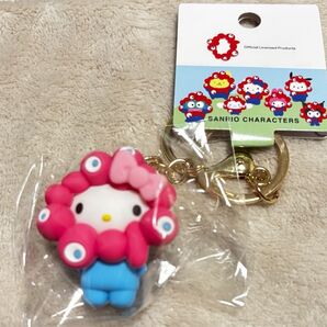 EXPO2025 立体マスコットカラー キーホルダー キティ