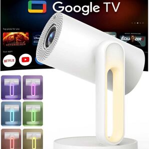 プロジェクター 天井投影 フルHD 1080P 4K オートフォーカス Google cast WiFi Bluetooth 小型