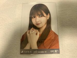 乃木坂46 2020.September-IV ジャンプスーツ 生写真 中村麗乃 ヨリ