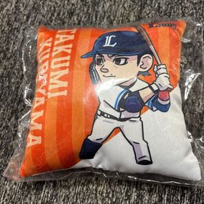 埼玉西武ライオンズ 栗山巧選手 ミニクッション イラスト