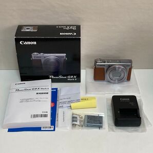 Canon PowerShot G9 X Mark II シルバー デジタルカメラ キヤノン コンパクトデジタルカメラ