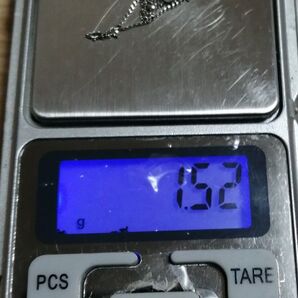 【長め約45センチ!値下不可】251118 Pt850 約1.52g 喜平 ネックレス チェーン プラチナ