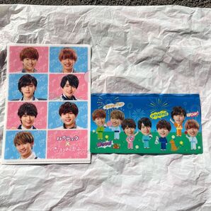 なにわ男子 ハイチュウ クリアファイル 2点セット