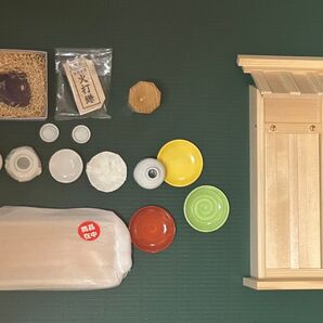 伊勢神宮 扉付き神棚一式 焼印あり