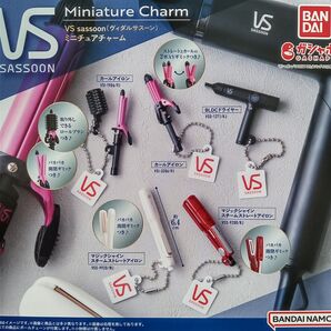 VS sassoon ヴィダルサスーン ミニチュアチャーム 全5種セット フルコンプ ガチャ カプセル