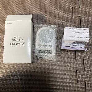 dretec 学習タイマー TIME UP T-584WTDI 未使用