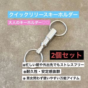 【新入荷】クイックリリースキーホルダー Snap-on互換 マックツール対応