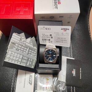 国内正規品TISSOT ティソ PRX 40mm 自動巻き パワーマティック80 T137407A SS アナログ メンズ ブルー