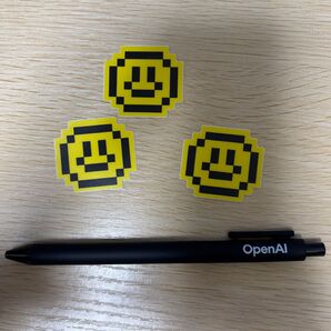 OpenAI ボールペン + ステッカー 3枚セット