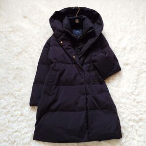 FRAMeWORK フレームワーク 2way フード ショールカラー ロング リモンタフードダウンコート ブラック 黒