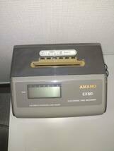 AMANO アマノ タイムレコーダー EX60i タイムカード印字機_画像2