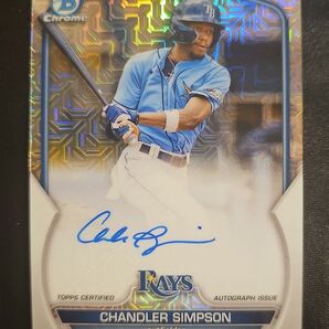 2023 Bowman Chrome Chandler Simpson Auto