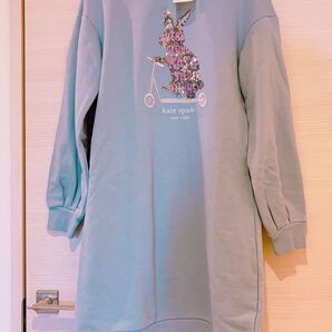 kate spade new york ガールズ ラビットフードワンピース