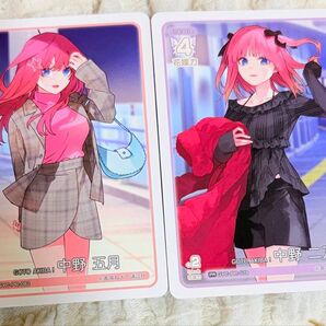 新品未開封 五等分の花嫁 二乃 五月 プロモカード GOTO AKIBA アトレ 五等分の花嫁