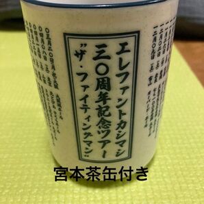 【おまけ付き】ほぼ新品 宮本浩次 エレファントカシマシ 2017年 アニバーサリー 30周年 湯呑み マグカップ 宮本茶缶付き