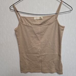 LINK IT ALL キャミソール ベージュ Mサイズ
