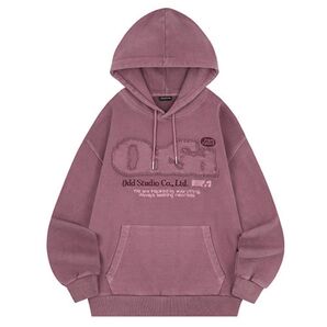 ODD STUDIO パーカー ピンク