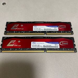 Team Group TPRD38G1600HC11BK 8GBメモリタイプ DDR3 2枚 動作未確認