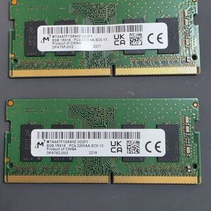 16GB(8GBx2) 3200MHz 動作確認済 DDR4-3200 PC4-25600 ノートパソコン向けSO-DIMM