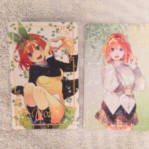 五等分の花嫁 中野四葉 goto akiba アトレ秋葉原 ノベルティカード