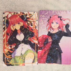 五等分の花嫁 中野二乃 goto akiba アトレ秋葉原 ノベルティカード